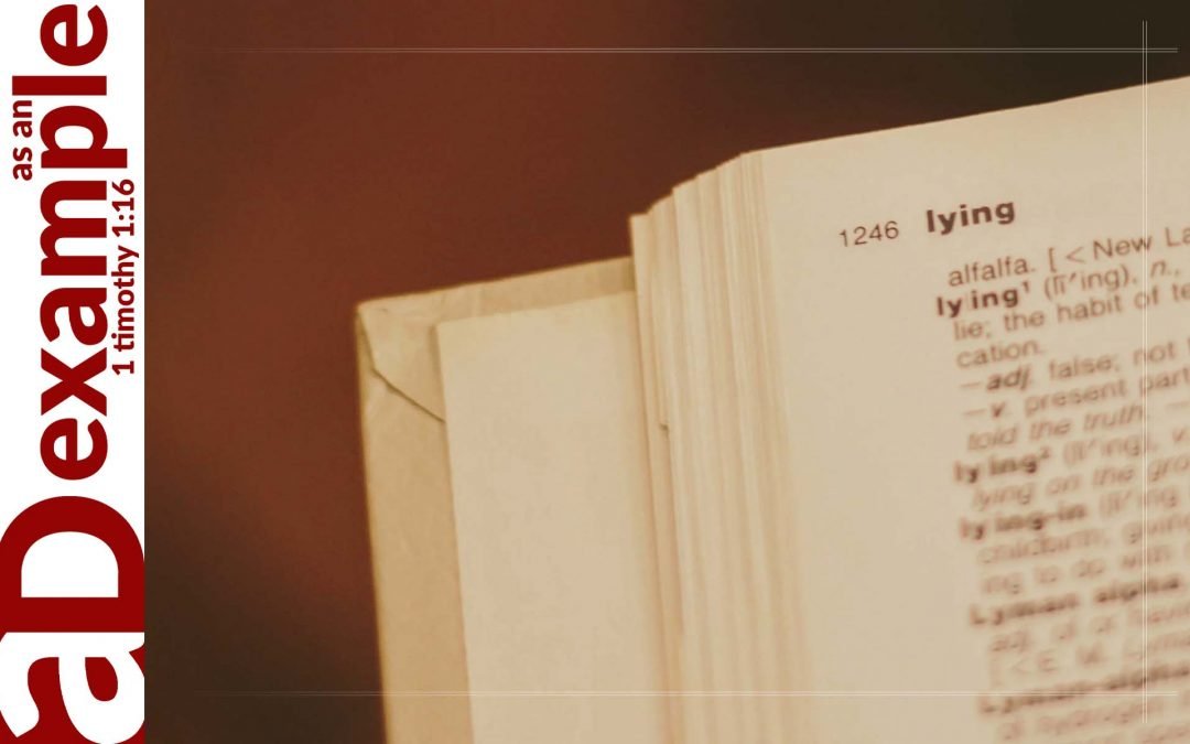 Holy hatred: A lying tongue